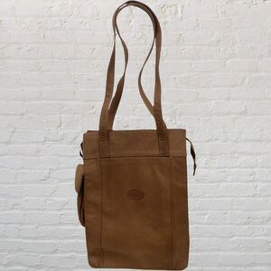 Volare Brown Genuine Leather Tote Bag Vintage Large Shoulder Bag